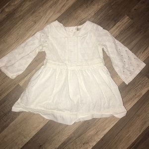 White Toddler dress